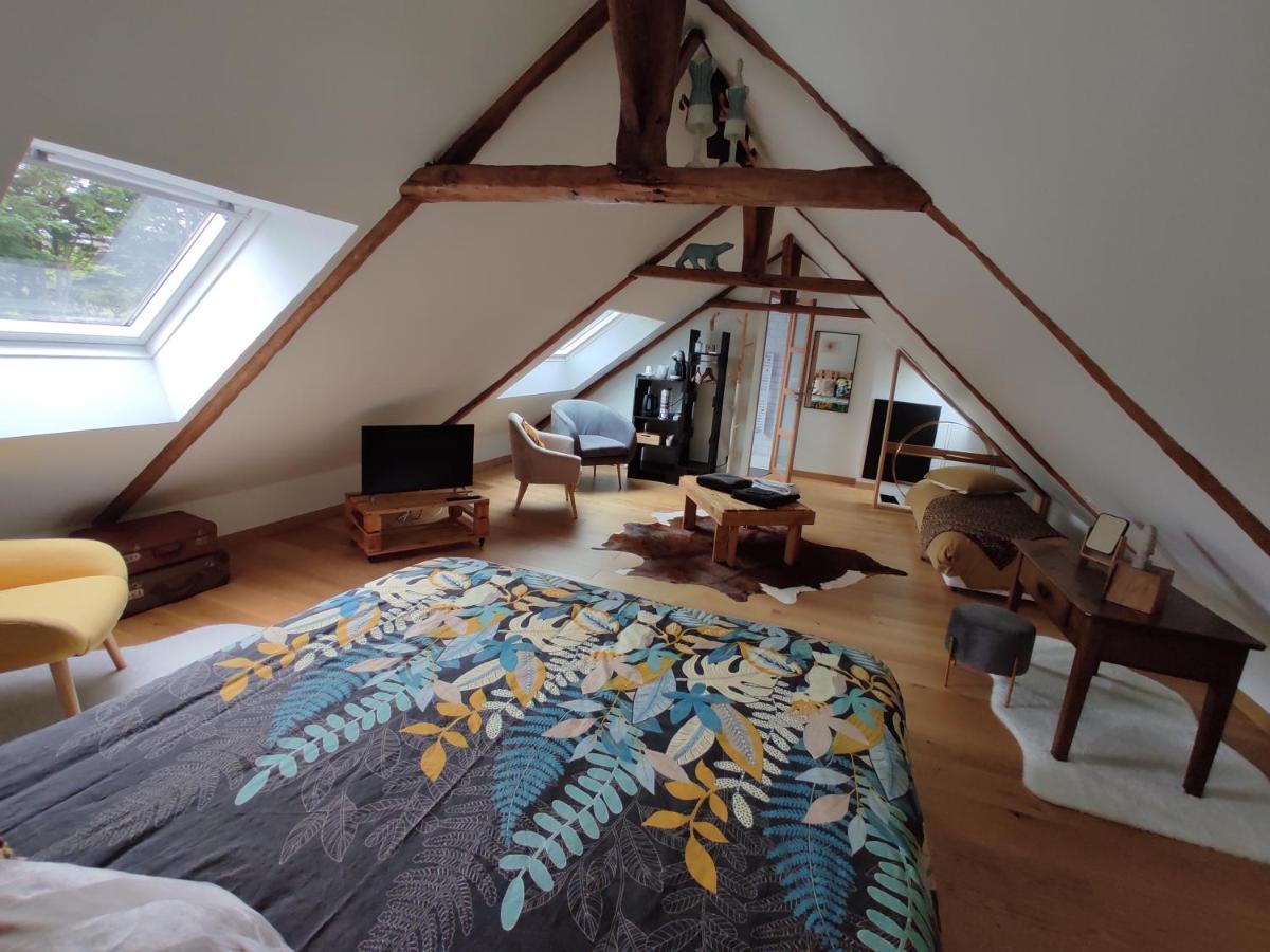 Aux Trois Palmiers Bed & Breakfast Сен-Брук Екстериор снимка