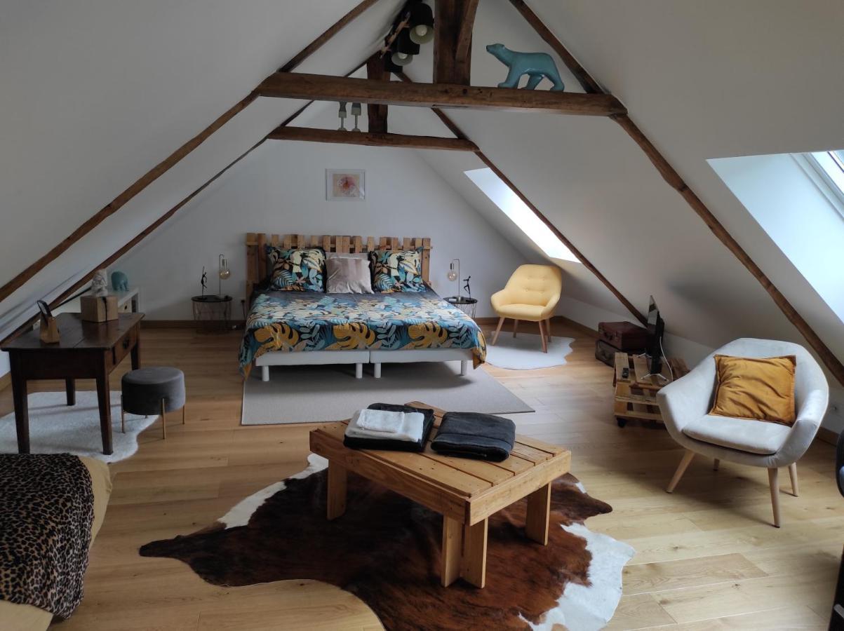 Aux Trois Palmiers Bed & Breakfast Сен-Брук Екстериор снимка